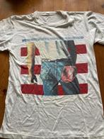bruce springsteen t - shirt, Ophalen of Verzenden, Gedragen, Wit