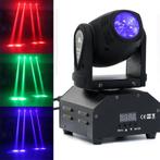 MINI MOVINGHEAD LED SPOT RGBW DMX 10W, Muziek en Instrumenten, Licht en Laser, Nieuw, Kleur, Ophalen of Verzenden, Licht