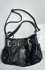Vintage Prada tas, Ophalen of Verzenden, Zo goed als nieuw, Zwart, 80 tot 90 cm