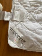 Kinderdekbed 120 x 150 snoozing, Ophalen, Gebruikt, Eenpersoons, Wit