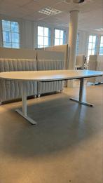 Witte tafel 240x120cm, Huis en Inrichting, Tafels | Eettafels, Ophalen, Kunststof, Gebruikt, 100 tot 150 cm