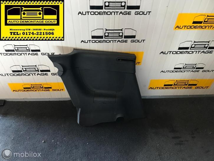 Audi TT 8N ('98-'06)Zijpaneel bekleding Links Achter Zwart, Auto-onderdelen, Interieur en Bekleding, Audi, Gebruikt, Ophalen of Verzenden