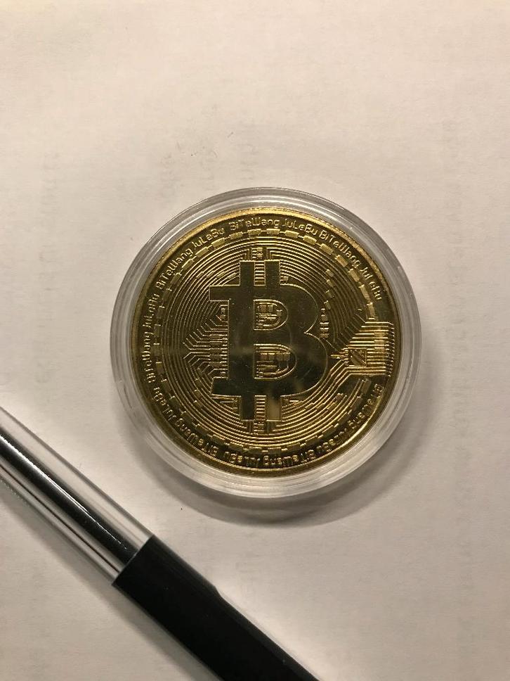 Penning Bitcoin, Postzegels en Munten, Munten en Bankbiljetten | Verzamelingen, Munten, Buitenland, Verzenden