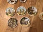 5 Nederlandse verzamelborden van het merk Royal Schwabap, Antiek en Kunst, Ophalen