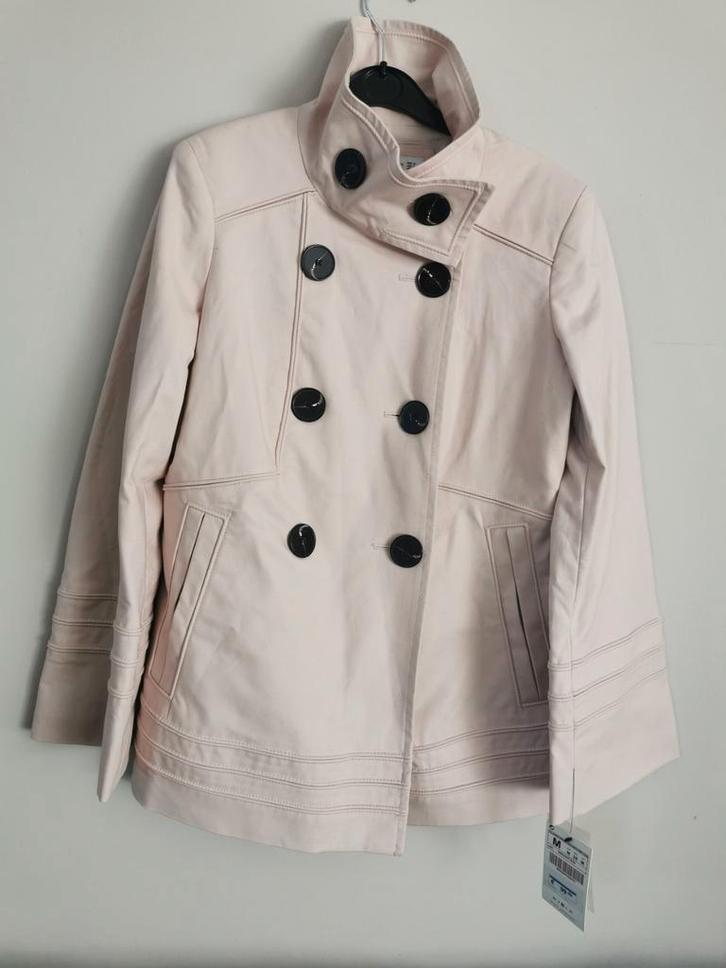 ZARA jas met klokmouwen mt. M, Kleding | Dames, Jasjes, Kostuums en Pakken, Nieuw, Jasje, Maat 38/40 (M), Roze, Verzenden