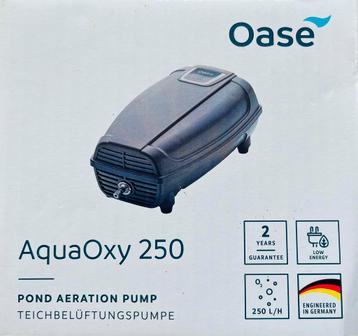 Outdoor vijverbeluchtingspomp AquaOxy 250 complete set  beschikbaar voor biedingen