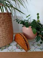 Vintage houten servettenhouder, Ophalen of Verzenden, Zo goed als nieuw