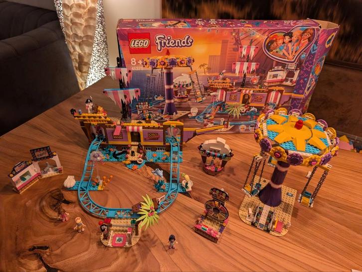 Lego Friends Heartlake City Pier met Kermisattracties 41375, Kinderen en Baby's, Speelgoed | Duplo en Lego, Zo goed als nieuw