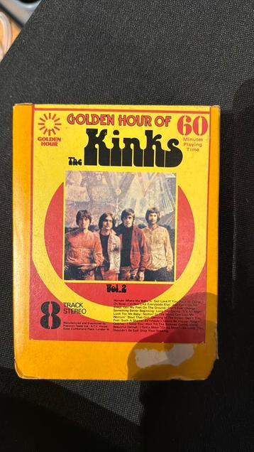 8 track cassette The Kinks beschikbaar voor biedingen