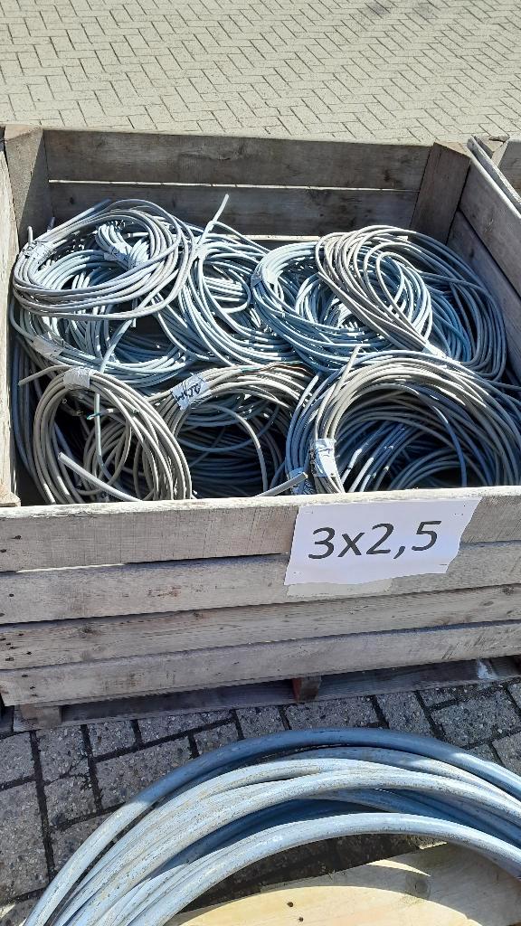 Elektrakabel Electrakabel xmvk ymvk div lengtes gebruikt, Doe-het-zelf en Verbouw, Elektra en Kabels, Zo goed als nieuw, Kabel of Snoer