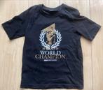 Max Verstappen world champion 2021 zwart t shirt, maat 128, Max verstappen, Jongen of Meisje, Ophalen of Verzenden, Zo goed als nieuw