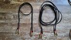 RCA kabel NJS/rean 3 meter - interlinks, Ophalen of Verzenden, Zo goed als nieuw, 2 tot 5 meter, Interlink-kabel