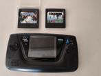 Sega Game Gear met 2 games, Spelcomputers en Games, Spelcomputers | Sega, Game Gear, Ophalen of Verzenden, Zonder controller, Gebruikt