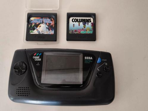 Sega Game Gear met 2 games, Spelcomputers en Games, Spelcomputers | Sega, Gebruikt, Game Gear, Zonder controller, Met games, Ophalen of Verzenden