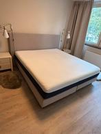 Matt sleeps boxspring 180x200 beige, Ophalen, 180 cm, 200 cm, Nieuw