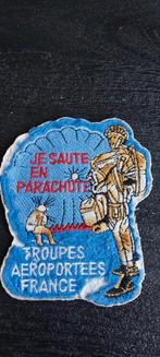 Patch  Frankrijk Paratrooper, Embleem of Badge, Overige gebieden, Ophalen of Verzenden