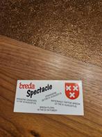 2225 Sticker Nationale Taptoe Breda, Ophalen of Verzenden, Zo goed als nieuw