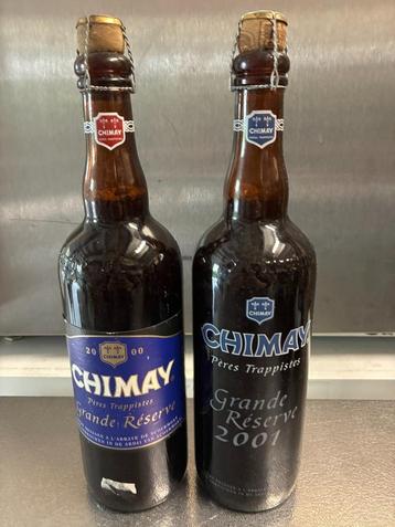 Chimay Grande Réserve 2000 en 2001 beschikbaar voor biedingen