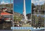Ch1010 Gelopen ansichtkaart Amsterdam, Verzamelen, Ansichtkaarten | Nederland, Ophalen of Verzenden, 1980 tot heden, Gelopen, Noord-Holland