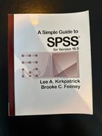 SPSS 16.0 Handleiding - Eenvoudig Data Analyseren!, Ophalen of Verzenden, Gamma, Gelezen, HBO