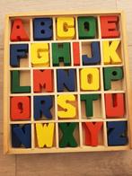 Alfabet Houten letters in doos letterdoos, Kinderen en Baby's, Ophalen, Gebruikt