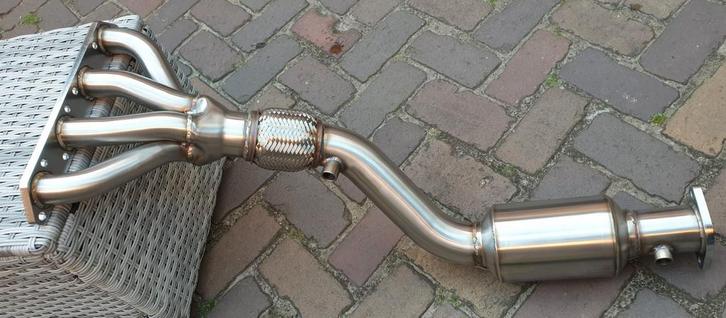 Uitlaat rvs spruitstuk 200 cells kat MINI R50 R52 R53 1.6L, Auto diversen, Tuning en Styling, Ophalen of Verzenden