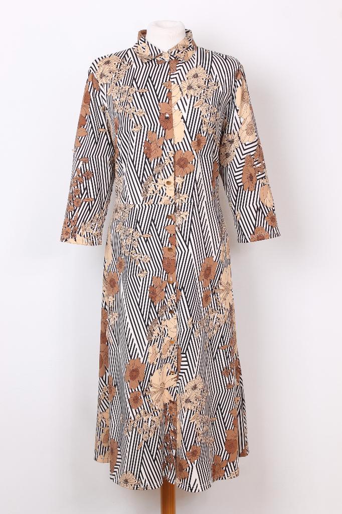 Maxi jurk van K-DESIGN maat 42 (XL), Kleding | Dames, Jurken, Zo goed als nieuw, Maat 42/44 (L), Overige kleuren, Onder de knie