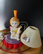 Engeltje - met beweegbaar hoofdje - lamp, Ophalen of Verzenden, Gebruikt, Beeld(je), Christendom | Katholiek
