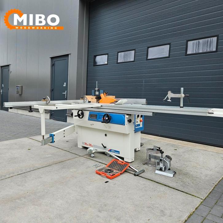 SCM Formaatzaag freesmachine 2in1 *** Als nieuw, Doe-het-zelf en Verbouw, Gereedschap | Zaagmachines, Zo goed als nieuw, Overige typen