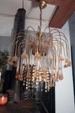 HANGLAMP,SIXTIES,ZEVENTIES,VINTAGE,italian design,Murano, Huis en Inrichting, Ophalen of Verzenden, Glas, 75 cm of meer, Gebruikt