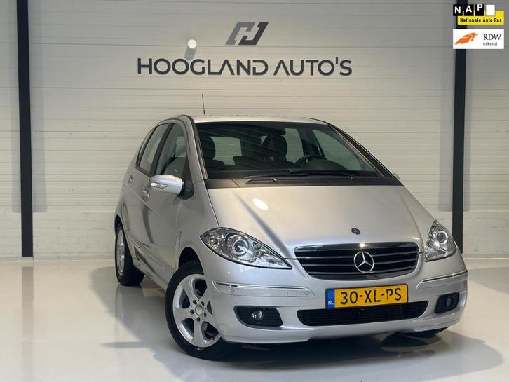 Mercedes-Benz A-klasse A170 Avantgarde 2007 59DKM AUTOMAAT, Auto's, Mercedes-Benz, Bedrijf, Te koop, A-Klasse, ABS, Airbags, Alarm