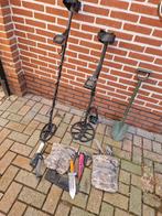 2 sets metaaldetectoren compleet met accessoires, Hobby en Vrije tijd, Metaaldetectors, Ophalen of Verzenden