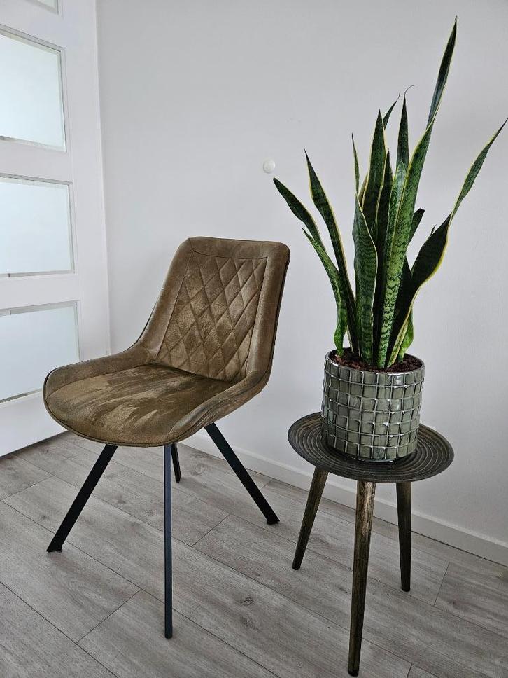 Eettafel stoelen (4x), Huis en Inrichting, Tafels | Eettafels, Zo goed als nieuw, 50 tot 100 cm, 200 cm of meer, Rechthoekig, Overige materialen