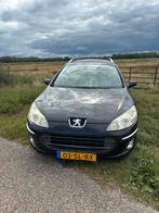 Peugeot 407 1.8 16V SW 2006 Zwart, Auto's, Peugeot, 74 €/maand, Zwart, 4 cilinders, 1749 cc
