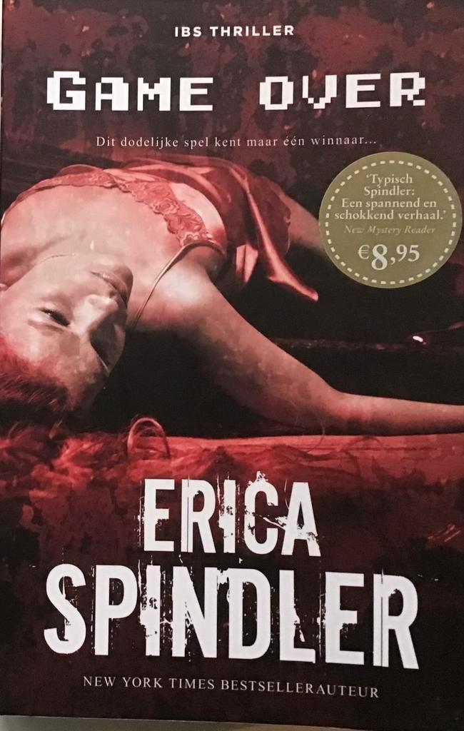 Game Over - Erica Spindler Thriller, Boeken, Thrillers, Zo goed als nieuw, Nederland, Ophalen of Verzenden