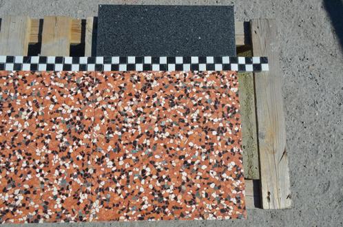 Ecostone terrazzo tegels Marte EM 3509 granito tegels 40 40, Doe-het-zelf en Verbouw, Tegels, Nieuw, Vloertegels, Marmer, 40 tot 60 cm