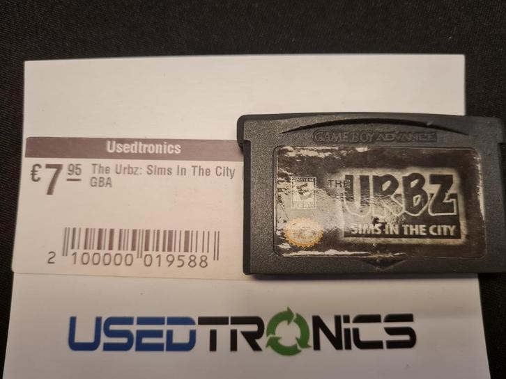 The Urbz: Sims In The City - GameBoy, Spelcomputers en Games, Games | Nintendo Game Boy, Gebruikt, Simulatie, 1 speler, Vanaf 12 jaar