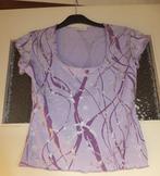 Nieuw! Prachtige elegante lila top met ruches afgewerkt., Smooche, Verzenden, Paars, Nieuw
