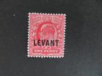 A19259: British Levant EVII 1 d, Postzegels en Munten, Ophalen