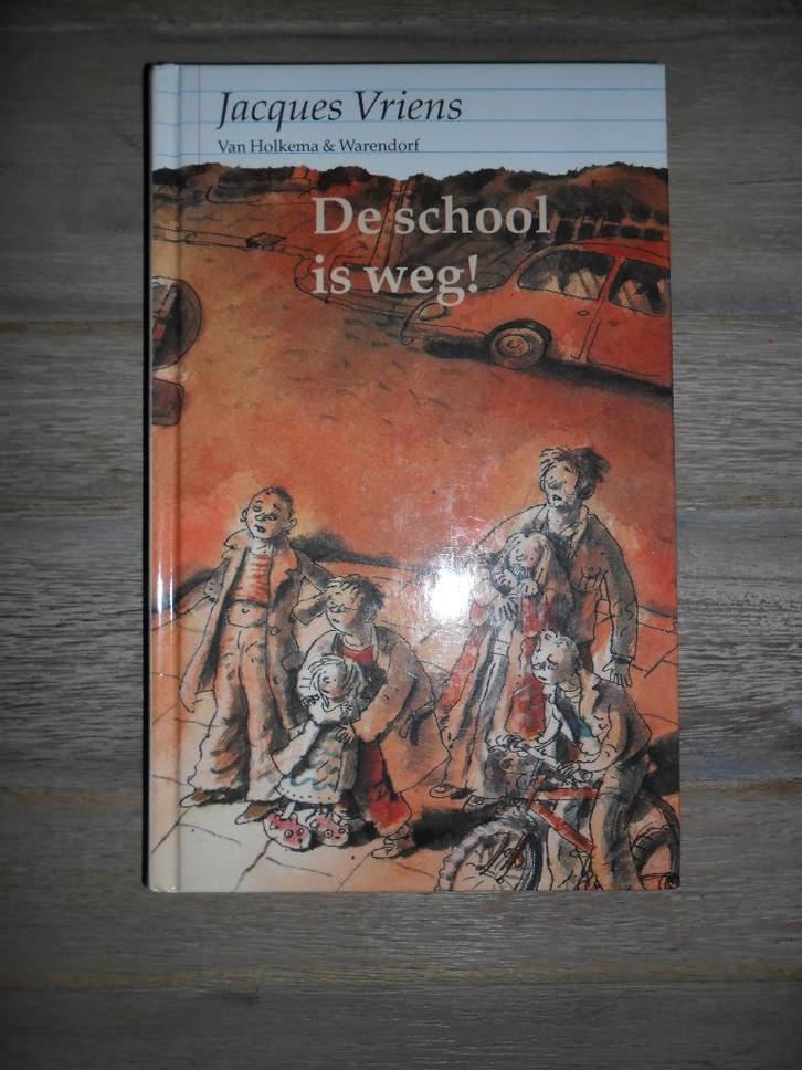 de school is weg: J Vriens, Boeken, Kinderboeken | Jeugd | 10 tot 12 jaar, Nieuw, Ophalen of Verzenden