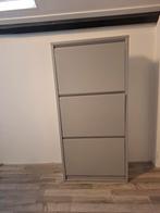 Conti metalen 3 vak's schoenenkast 50x106x15cm, Ophalen of Verzenden, Zo goed als nieuw, Schoenenkast