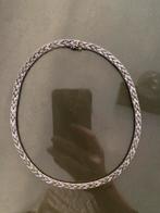 Vintage zilvere ketting, Sieraden, Tassen en Uiterlijk, Kettingen, Ophalen of Verzenden, Gebruikt, Zilver, Zilver