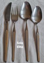 Sola Elite gouden pareltjes in de handvatten, Huis en Inrichting, Keuken | Bestek, Ophalen of Verzenden, Rvs of Chroom