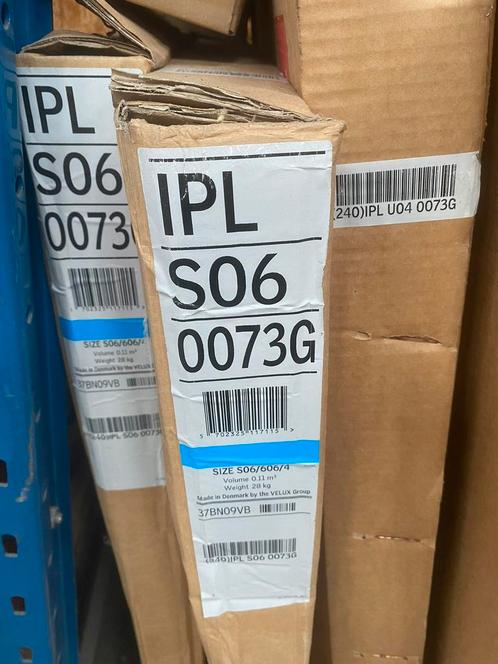 NIEUW VELUX glaspaneel IPL S06 ter verv.van glas van S06, Doe-het-zelf en Verbouw, Glas en Ramen, Nieuw, Glasplaat, 80 tot 120 cm