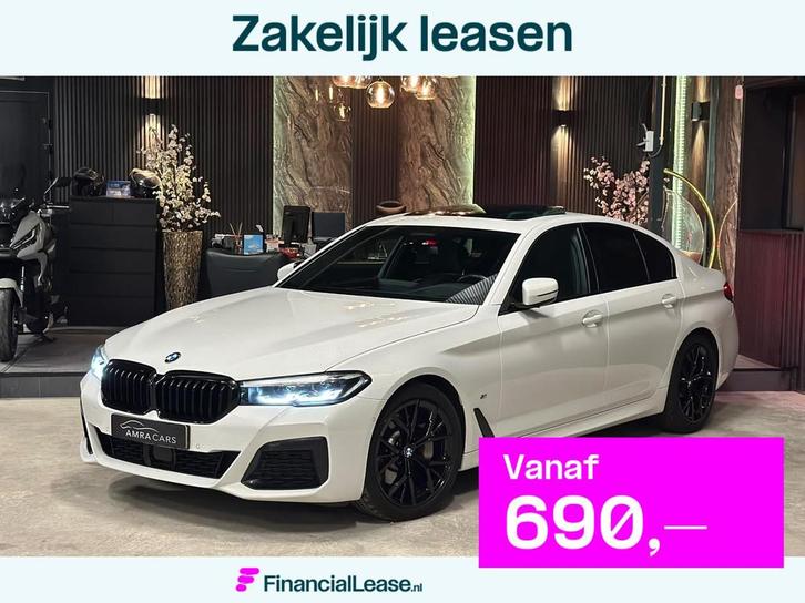 BMW 5-serie 530i xDrive M Pakket|Full options|, Auto's, BMW, Bedrijf, Lease, Financial lease, 5-Serie, 360° camera, ABS, Achteruitrijcamera
