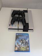 PS4 + Horizon Zero Dawn + 2 Controllers, Avontuur en Actie, 2 spelers, Ophalen of Verzenden, Zo goed als nieuw