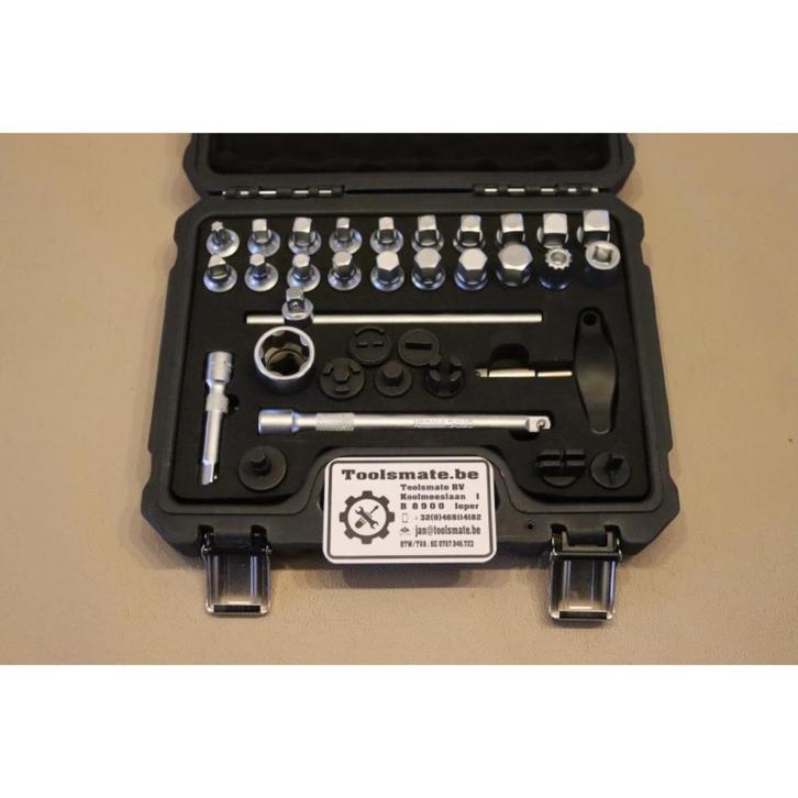 33 delige master olie aftap plug set carter plug set, Auto diversen, Autogereedschap, Nieuw, Verzenden