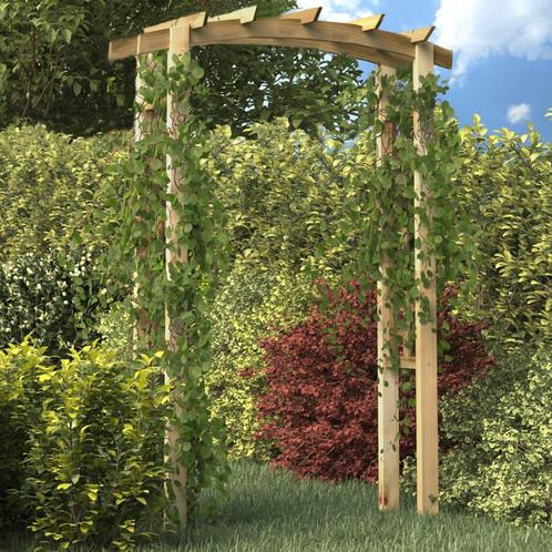 Tuinboog 150x60x210 cm hout, Tuin en Terras, Tuinwanddecoratie, Nieuw, Verzenden