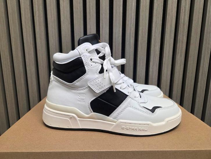 G-Star Raw Half Hoge Leren Sneakers - Maat 39, Kleding | Dames, Schoenen, Nieuw, Sneakers of Gympen, Wit, Ophalen of Verzenden