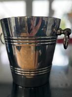 Vintage Gero 90 verzilverde champagnekoeler, Gebruikt, Ophalen of Verzenden, Minder dan 5 flessen, Metaal